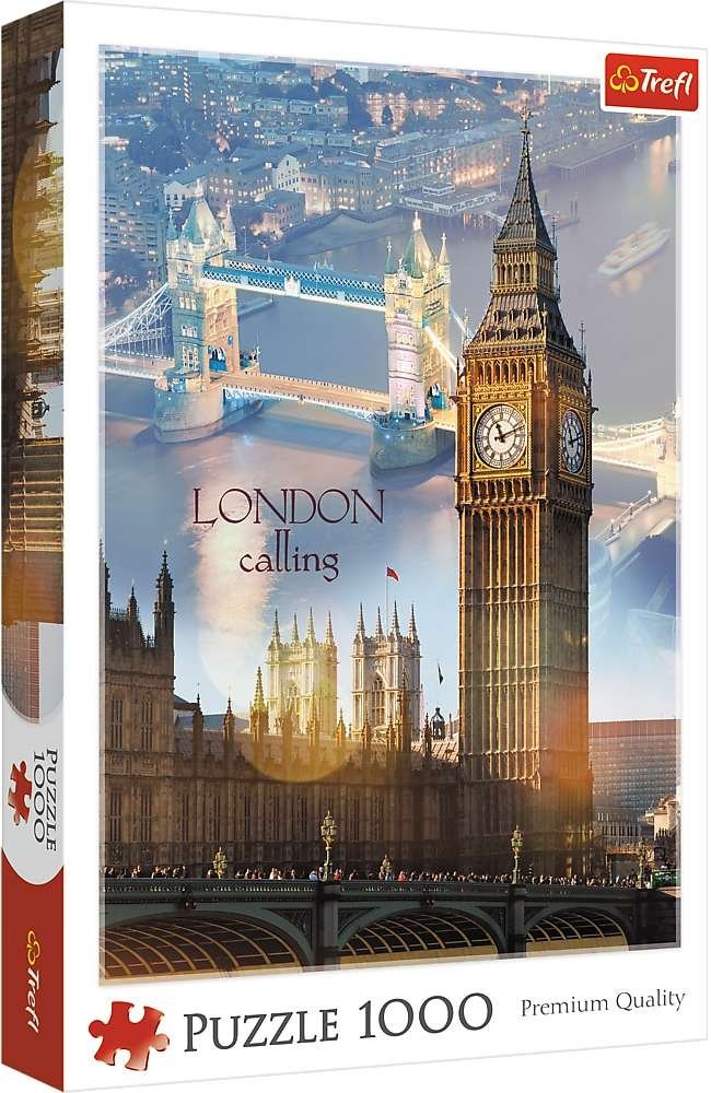 Trefl, puzzle, Londyn o świcie, 1000 el.