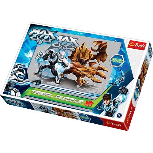 Trefl, puzzle, Max Steel, Pojedynek, 100 el.