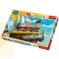 Trefl, puzzle, Maxi, Disney, Jake i piraci z Nibylandii, 24 el.
