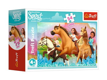 Trefl, puzzle, Mini, maxi, Spirit Mustang Duch Wolności, 54 el. - Trefl