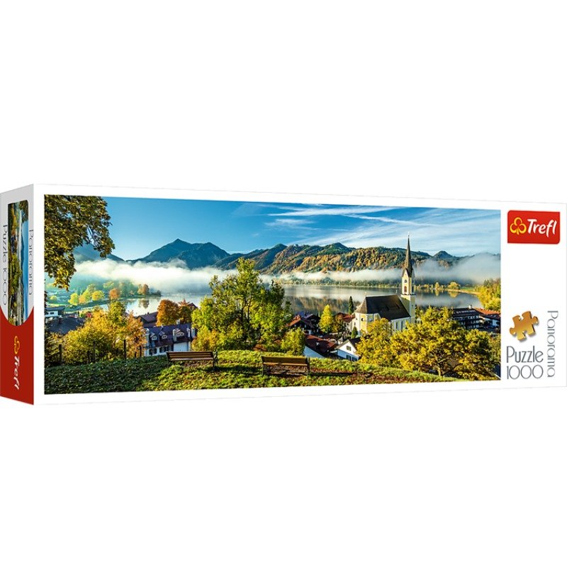 Trefl, puzzle, Nad jeziorem Schliersee, 1000 el.