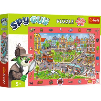 Trefl, Puzzle obserwacyjne, Spy Guy, Miasto, 100 el. - Trefl