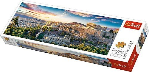 Trefl, puzzle, panoramiczne, Akropol, Ateny, 500 el.