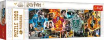 Trefl, puzzle, panoramiczne, Harry Potter, Cztery domy Hogwartu, 1000 el.