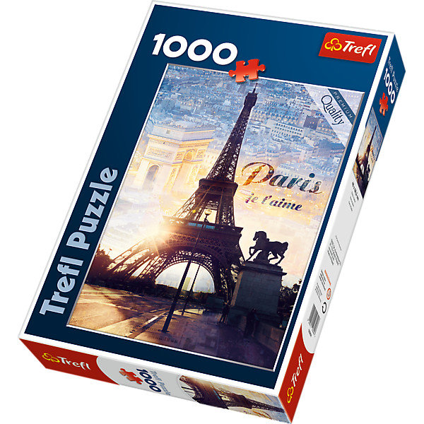 Trefl, puzzle, Paryż o świcie, 1000 el.