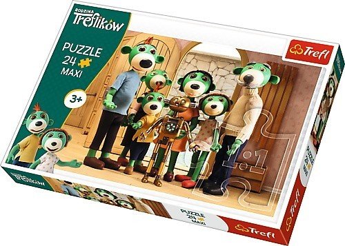 Trefl, puzzle, Portret rodzinny Trefików, 24 el.