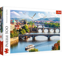 Trefl, puzzle, Praga, Czechy, 500 el. Trefl