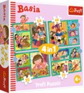 Trefl, puzzle, Przygody Basi, 35/48/54/70 el. - Trefl