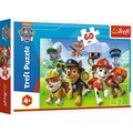 Trefl, puzzle, Psi Patrol, Gotowi do akcji, 60 el.&nbsp;-&nbsp;Trefl