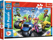 Trefl, puzzle, Psi Patrol na motorach, 100 el. Trefl