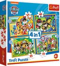 Trefl, puzzle, Psi Patrol, Wakacyjny Psi Patrol, 35/48/54/70 el. - Trefl
