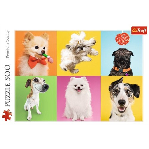 Trefl, puzzle, Psy, 500 el.