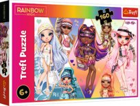 TREFL PUZZLE RAINBOW High Wesołe przyjaciółki 160 elementów Trefl