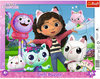 Trefl, Puzzle Ramkowe, Koci domek Gabi, Poznaj Gabi, 25 el. Trefl