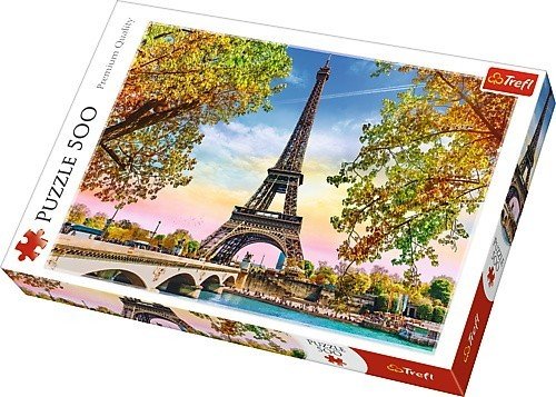 Trefl, puzzle, Romantyczny Paryż, 500 el.