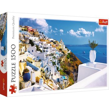 Trefl, puzzle, Santorini, Grecja, 1500 el. - Trefl