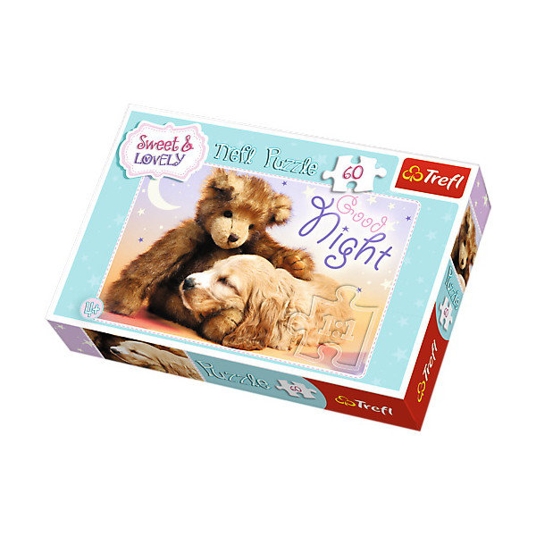 Trefl, puzzle, Słodkich snów, 60 el.