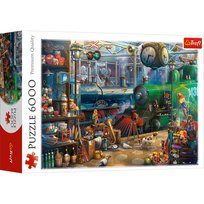 Trefl, Puzzle Stacja kolejowa 65004, 6000 el. Trefl