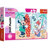 Trefl, Puzzle Standard dla dzieci, Kolorowa Minnie, 30 el.