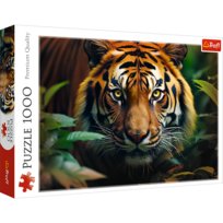 Trefl, Puzzle Standard, Dziki Tygrys, 1000 el. Trefl