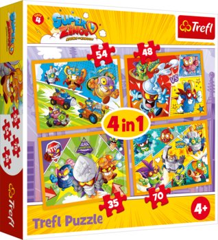 Trefl, puzzle, Super Zings, Bohaterowie, 35/48/54/70 el. - Trefl