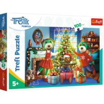 Trefl, Puzzle Świąteczny czas z Treflikami, 100 el.