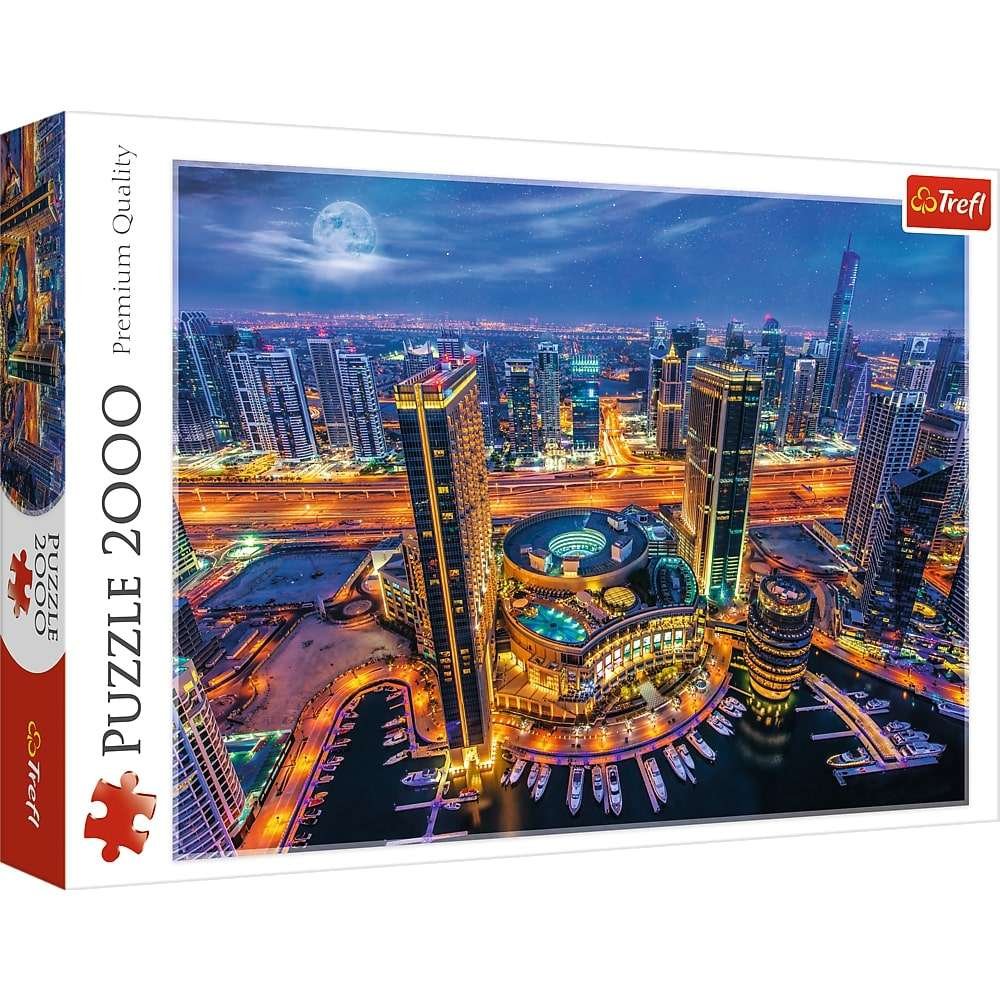 Trefl, puzzle, Światła Dubaju, 2000 el.