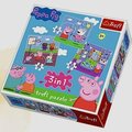 Trefl, puzzle, Świnka Peppa, 20/36/50 el. - Trefl