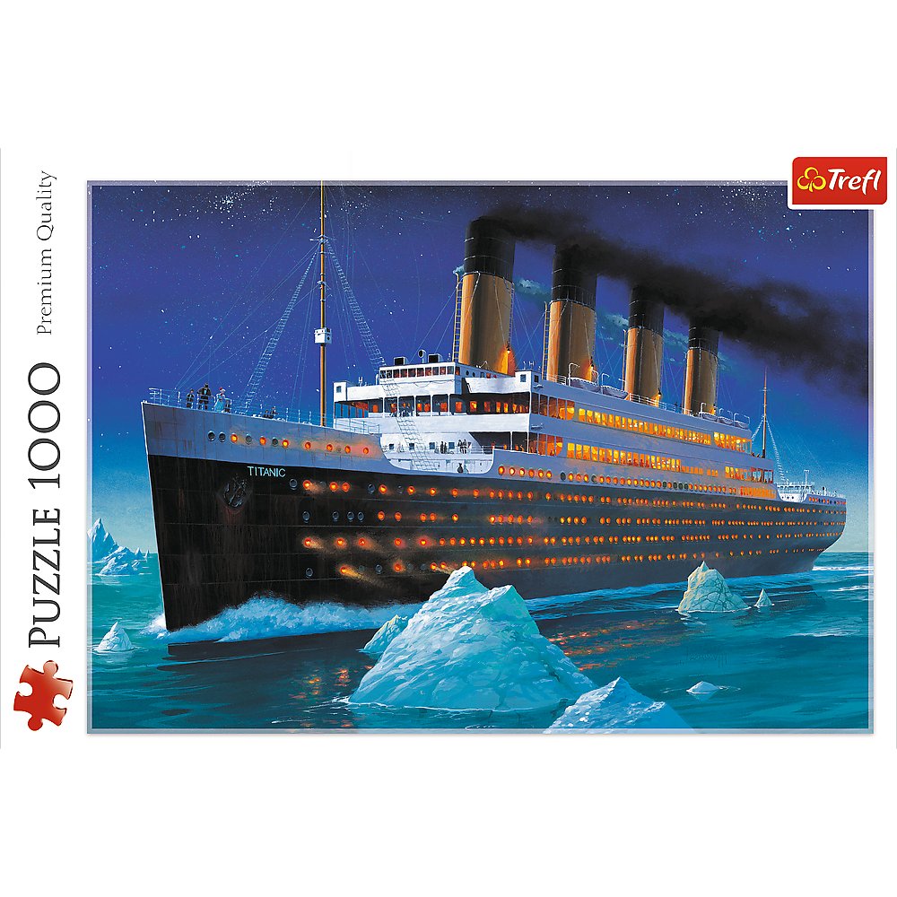 Trefl, puzzle, Titanic, 1000 el.
