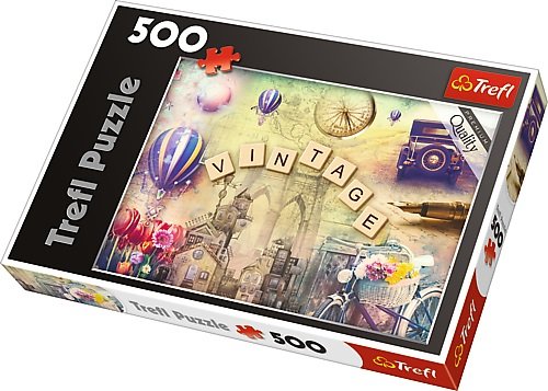 Trefl, puzzle, Vintage, 500 el.