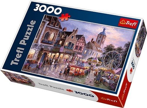 Trefl, puzzle, Wesołe Miasteczko, 3000 el.-Zdjęcie-0