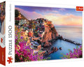 Trefl, puzzle, Widok na miasteczko Manarola, 1500 el. - Trefl