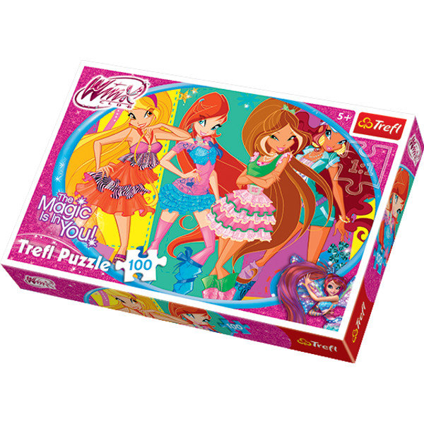Trefl, puzzle, Winx, 100 el.