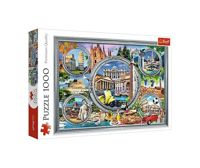 Trefl, puzzle, Włoskie wakacje, 1000 el.-Zdjęcie-0