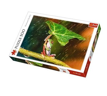 Trefl, puzzle, Zielony Parasol, 500 el. - Trefl