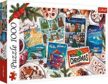 Trefl, puzzle, Zimowe wspomnienia, 1000 el. - Trefl