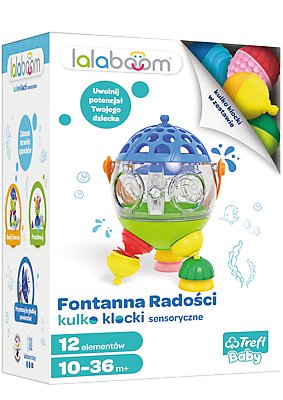 Trefl, zabawka sensoryczna Lalaboom - Fontanna Radości, 61463