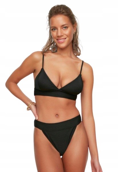 Trendyol TRENDYOL DÓŁ OD BIKINI CZARNY NA LATO 42 V7O
