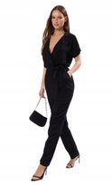 TRENDYOL KOMBINEZON DAMSKI CZARNY CASUAL ELEGANCKI 38 5AA Trendyol