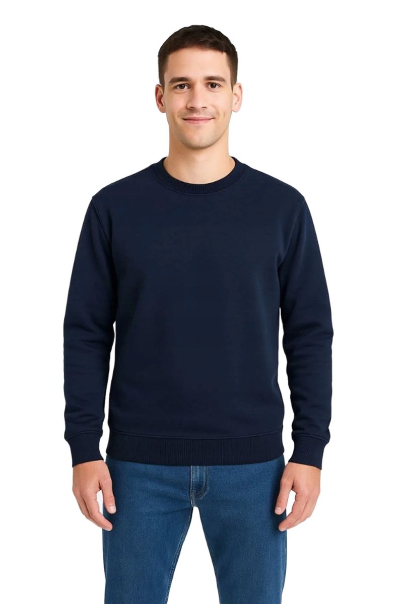 Trendyol TRENDYOL MAN BLUZA MĘSKA GRANATOWA I DŁUGIM RĘKAWEM XXL 5DA