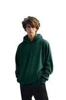 TRENDYOL MAN BLUZA MĘSKA KAPTUR CIEMNOZIELONA WKLADANA PRZEZ GŁOWĘ XS 5DA Trendyol
