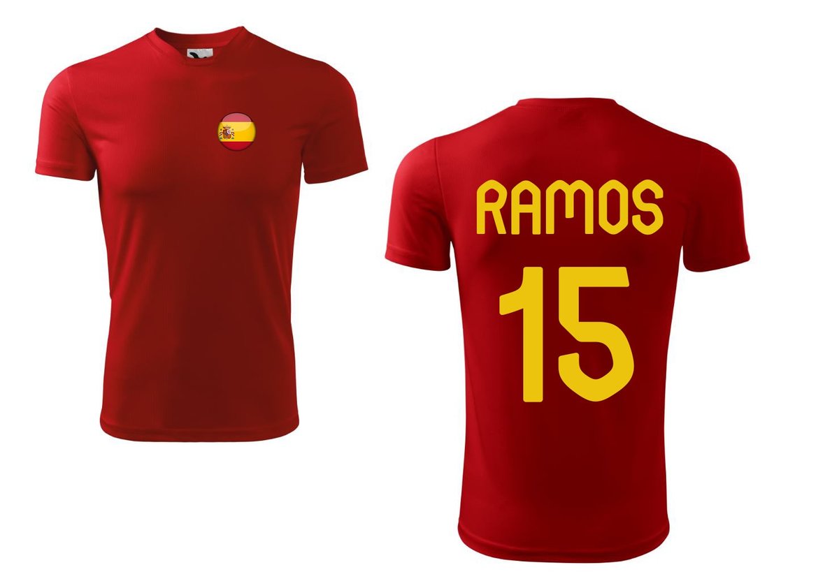 Treningowa Koszulka HISZPANIA RAMOS 15 - Inna marka | Sport Sklep EMPIK.COM