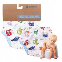 TRENINGOWE majteczki do odpieluchowania nauki nocnika 12-14 kg 100% bawełna