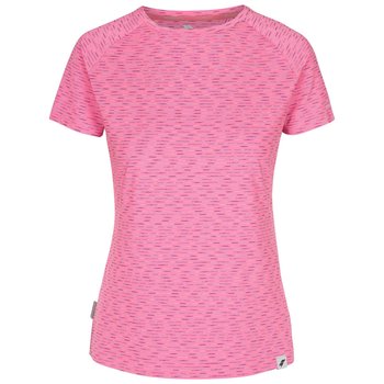 Trespass Damska Koszulka W Paski Myrtle Active T-Shirt (L / Różowy) - trespass