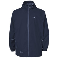 Trespass Kurtka Wodoodporna Unisex Dla Dorosłych Qikpac (XXS (158cm) / Ciemnogranatowy) trespass