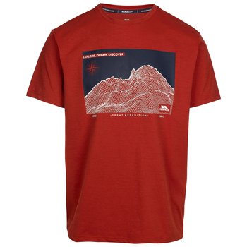 Trespass Męska Koszulka Sirgis Mountain TP75 (XXL (193cm) / Pomarańczowy) - trespass