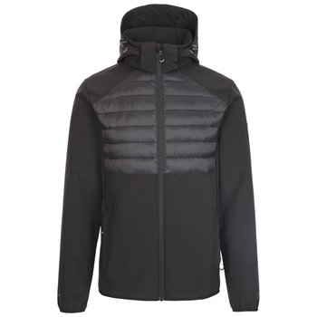 Trespass Męska Kurtka Soft Shell Lenek (M / Czarny) - trespass