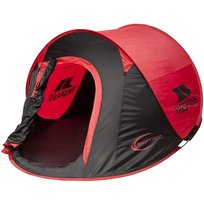 Trespass, Namiot 2-osobowy, Swift 2 Pop Up Tent Red Each Uuacttn30001, czerwono-czarny, 245x145x100 cm trespass