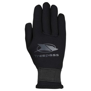 Trespass Neoprenowe Rękawice Do Pianki Dla Dorosłych Unisex Cray (M/L (40-47) / Czarny) - trespass