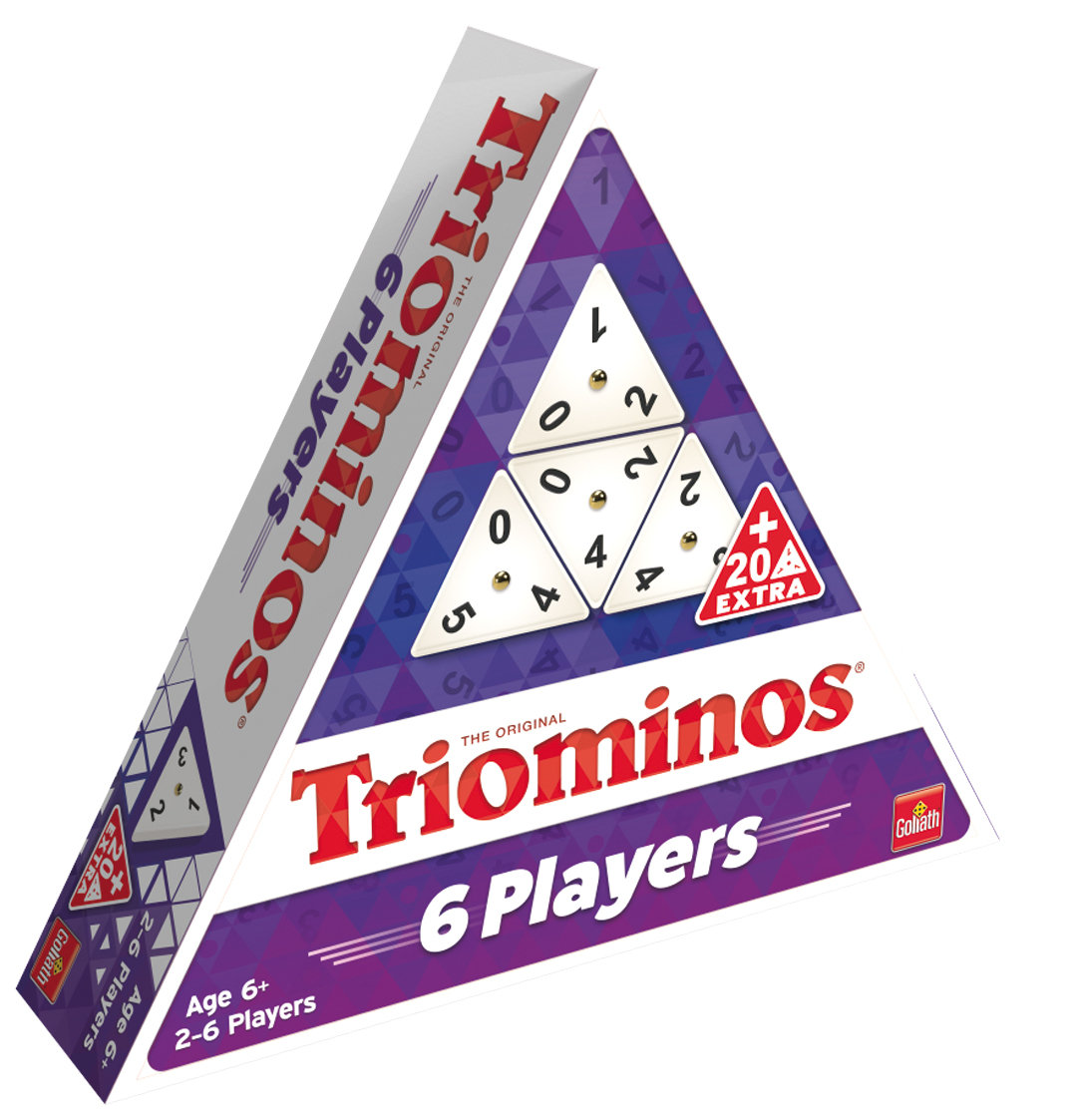 Triominos 6 Players, gra logiczna, Goliath Games